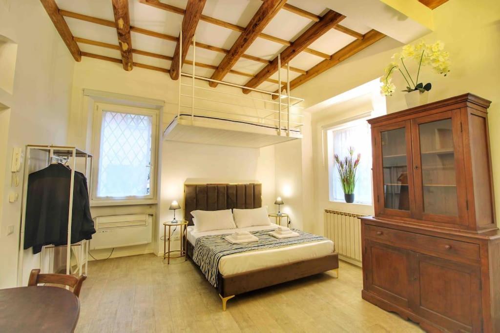 Cozy Studio Flat In Trastevere By Yourhost 로마 외부 사진