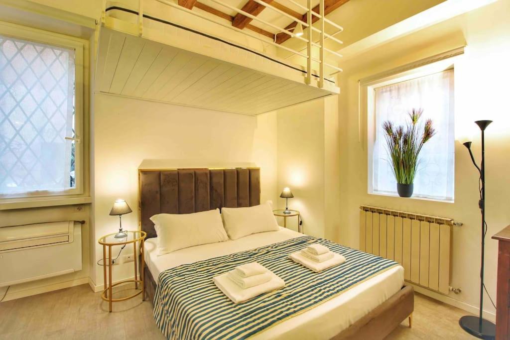 Cozy Studio Flat In Trastevere By Yourhost 로마 외부 사진