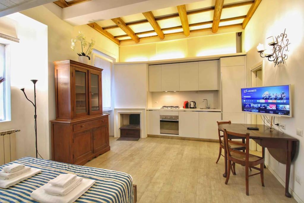 Cozy Studio Flat In Trastevere By Yourhost 로마 외부 사진
